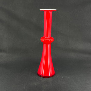 Rød Carnaby vase, 26 cm.