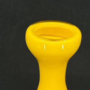 Rare yellow Carnaby vase - Trumpet
