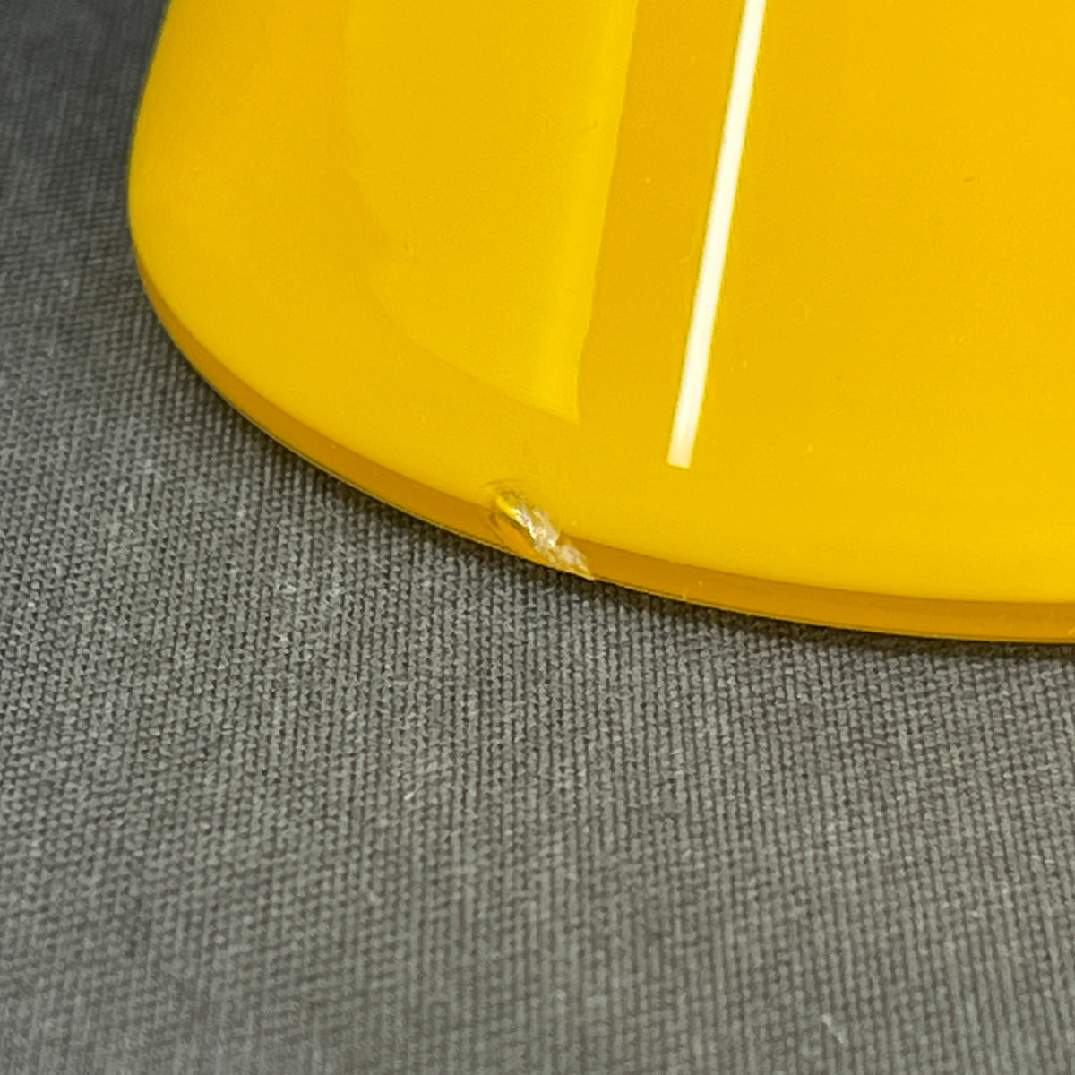 Yellow Carnaby vase, 26.5 cm.