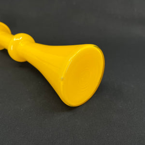 Yellow Carnaby vase, 26.5 cm.