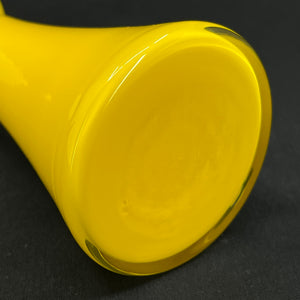 Yellow Carnaby vase, 26.5 cm.