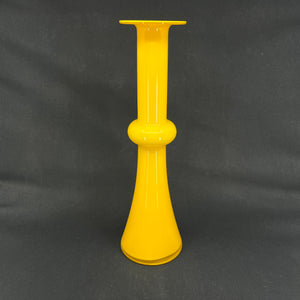 Yellow Carnaby vase, 31.5 cm.