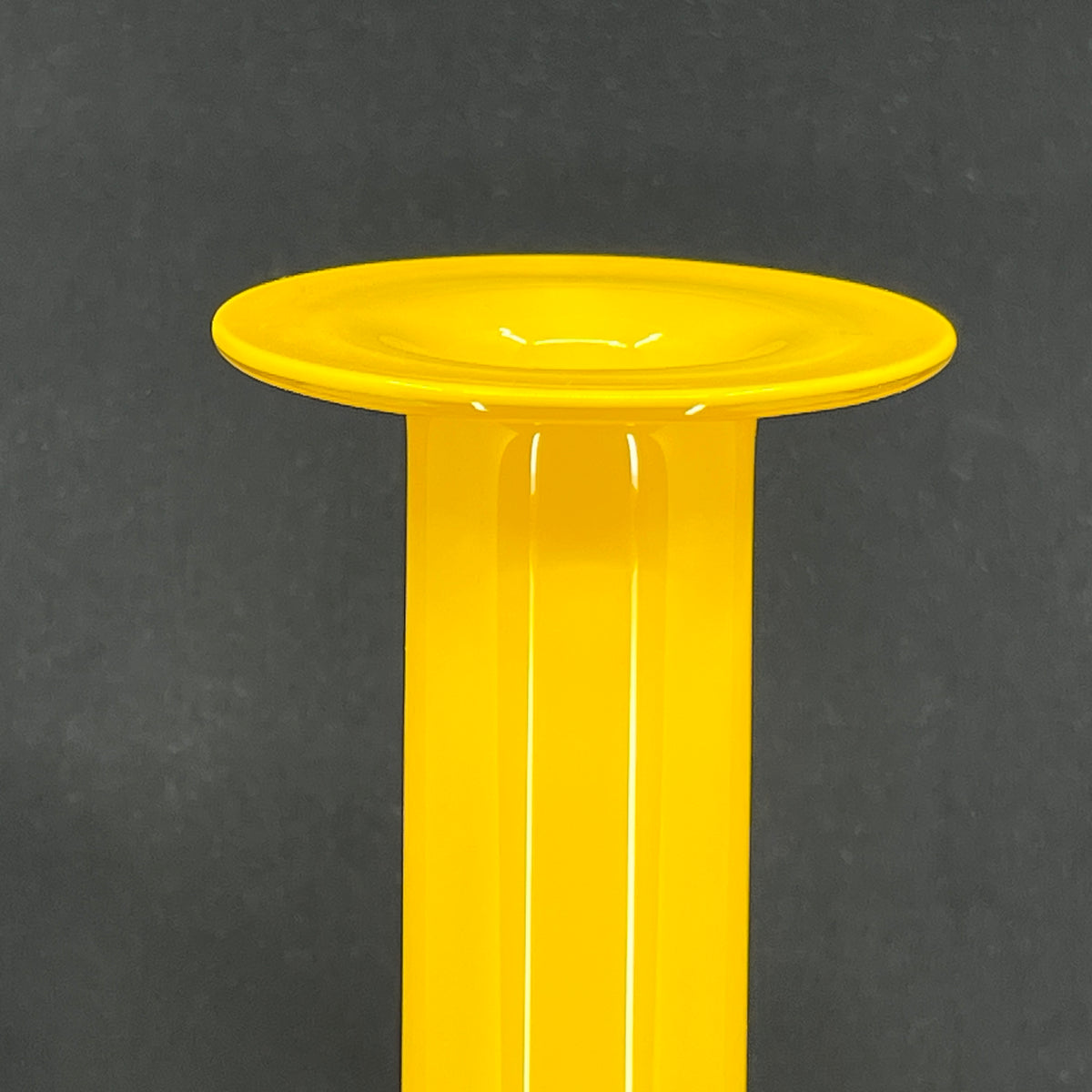 Yellow Carnaby vase, 31.5 cm.