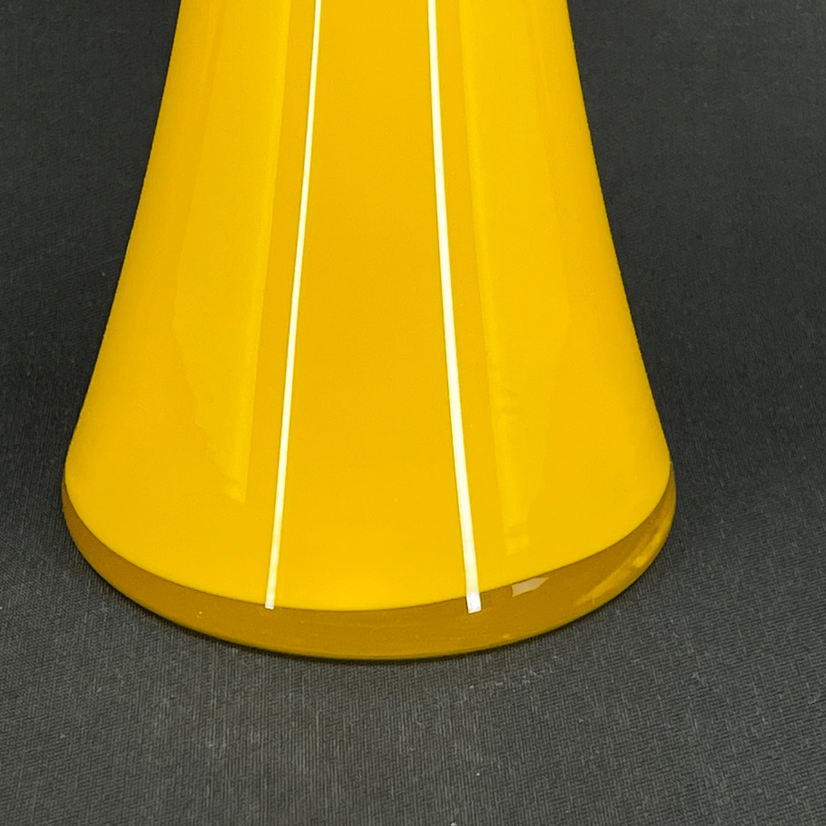 Yellow Carnaby vase, 31.5 cm.