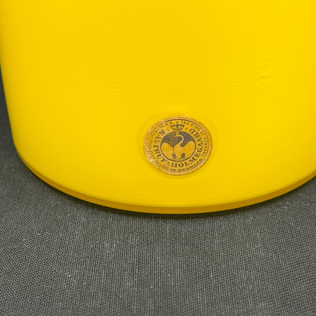 Yellow Otto Brauer Gulvvase