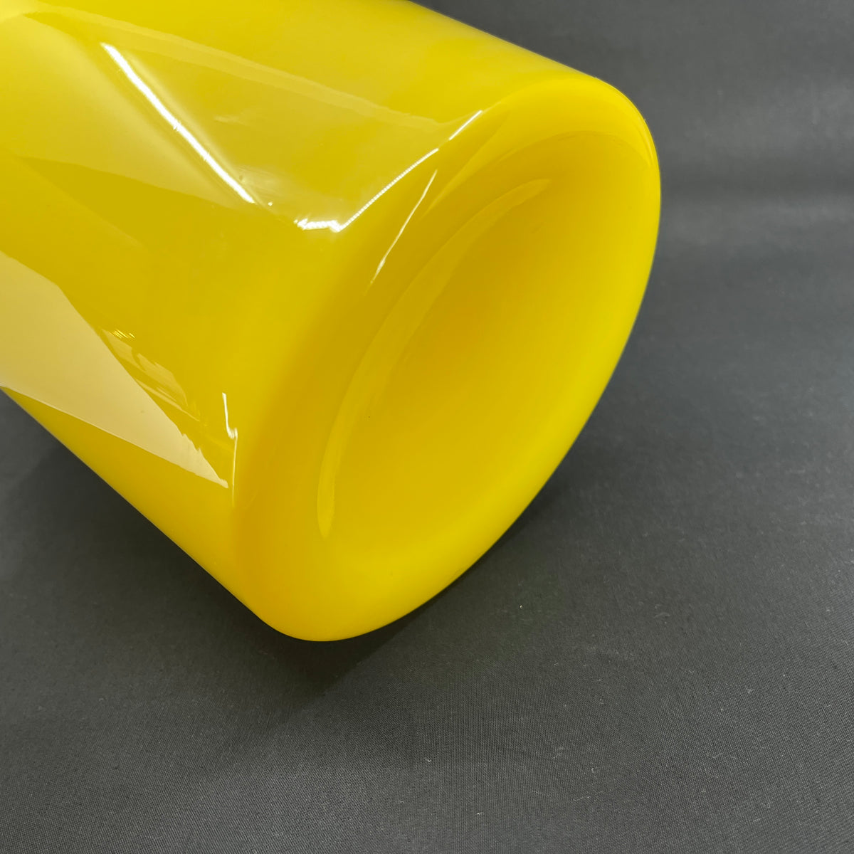 Yellow Otto Brauer Gulvvase