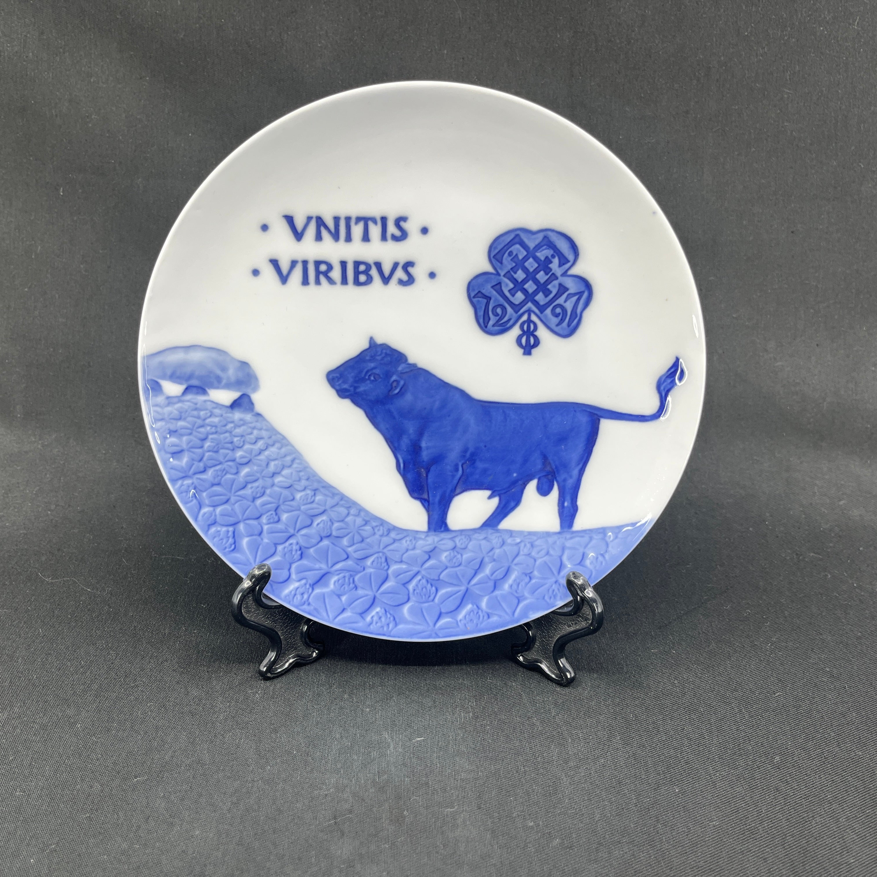 Royal Copenhagen Mindeplatte fra 1897
