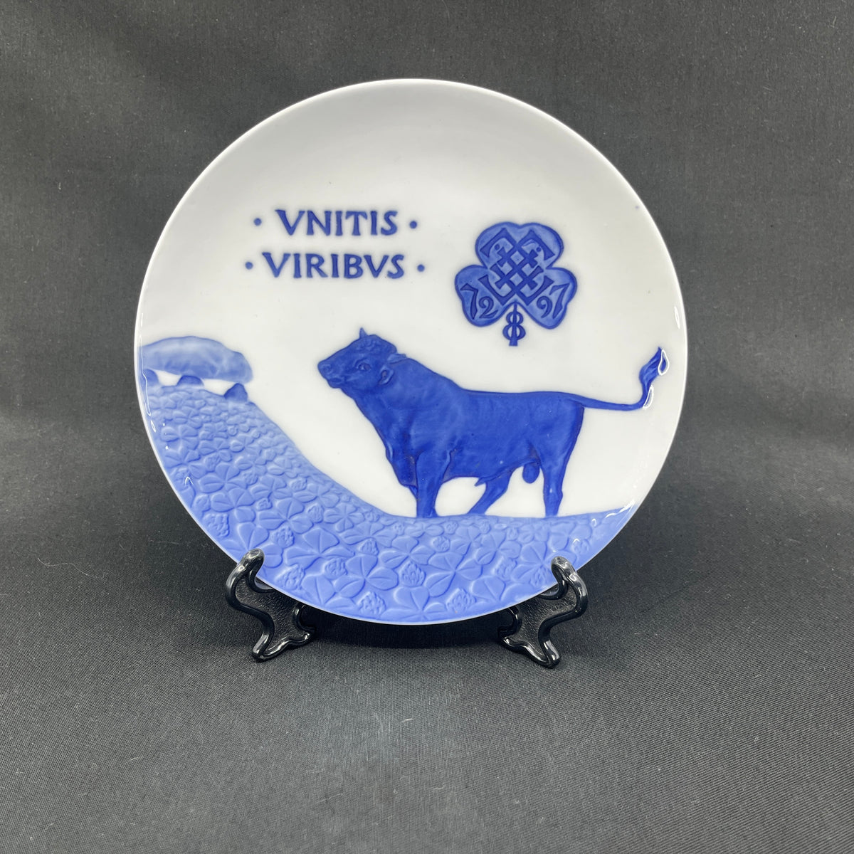 Royal Copenhagen Mindeplatte fra 1897