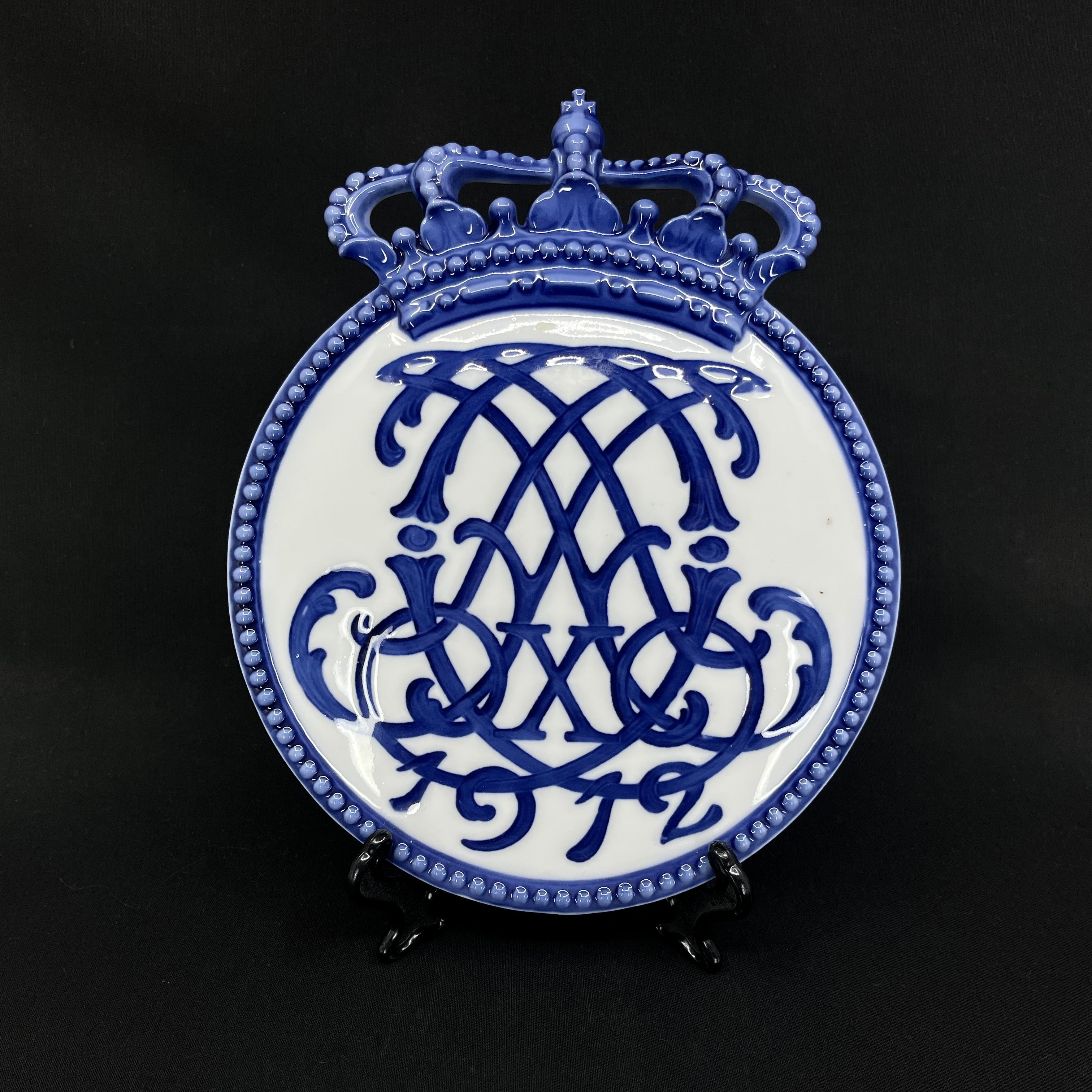 Royal Copenhagen mindeplatte fra 1912