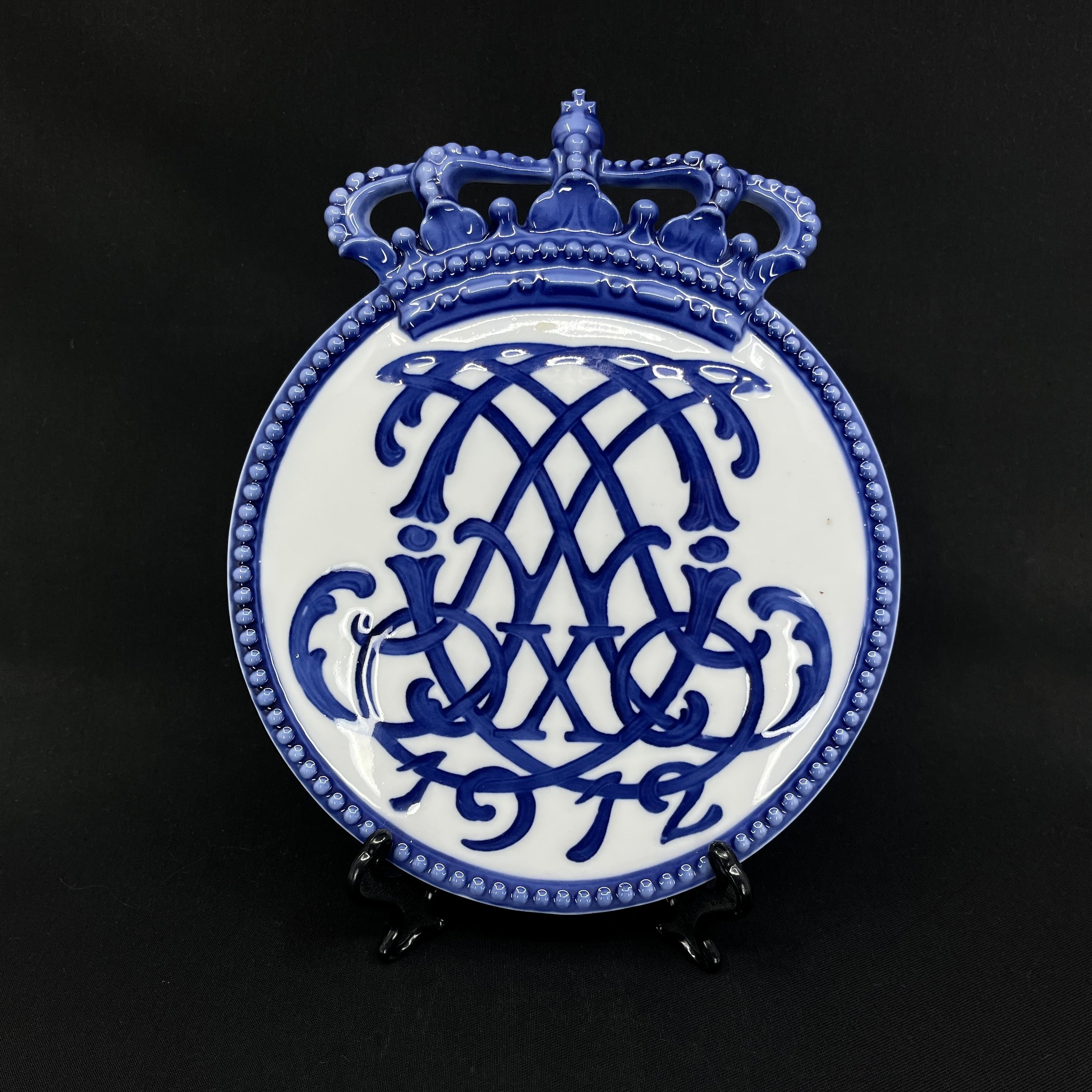 Royal Copenhagen mindeplatte fra 1912