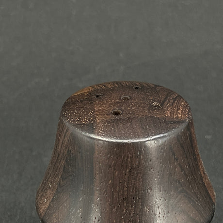 Modern pepper shaker in rosewood
