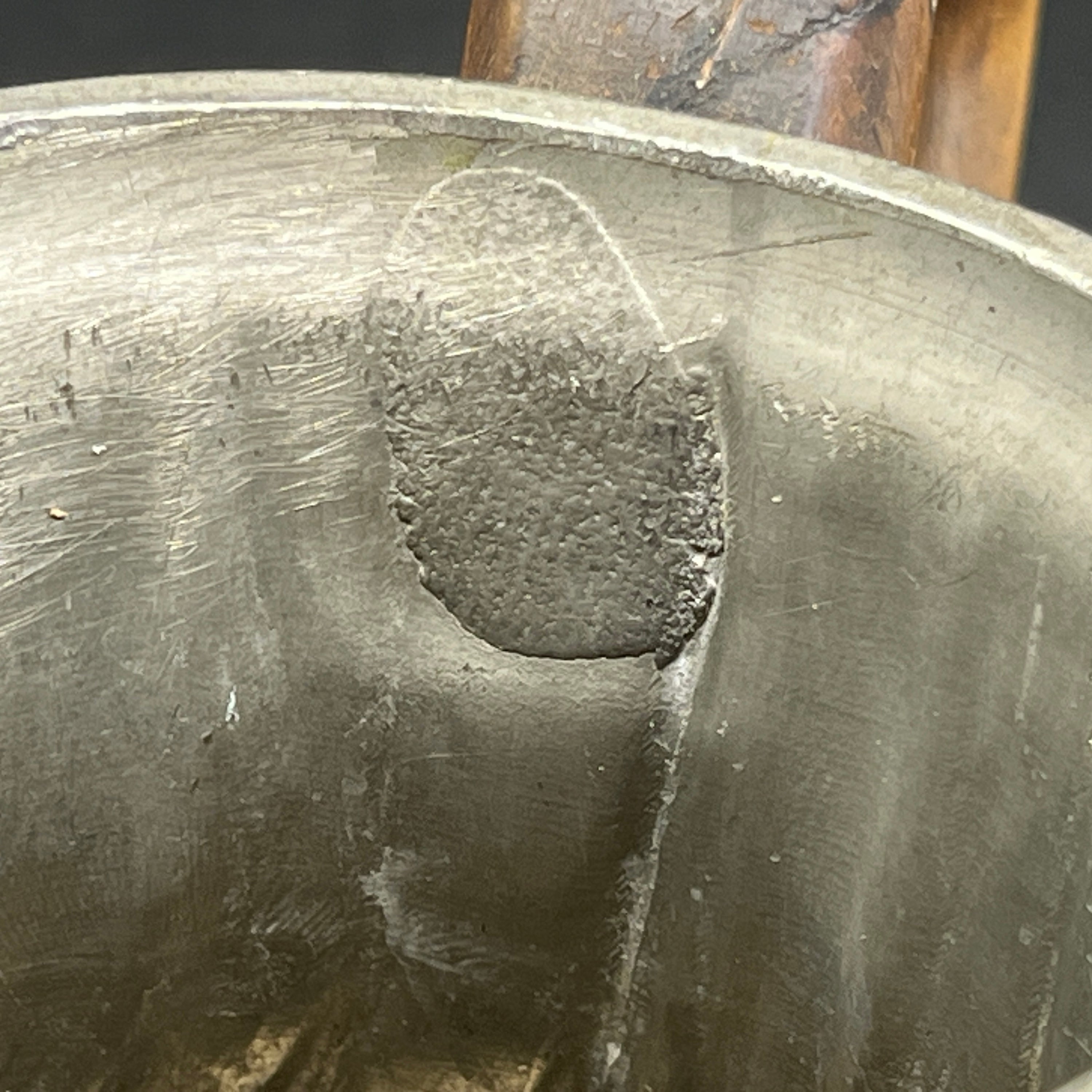 Stor 1700 tals kaffekande i tin