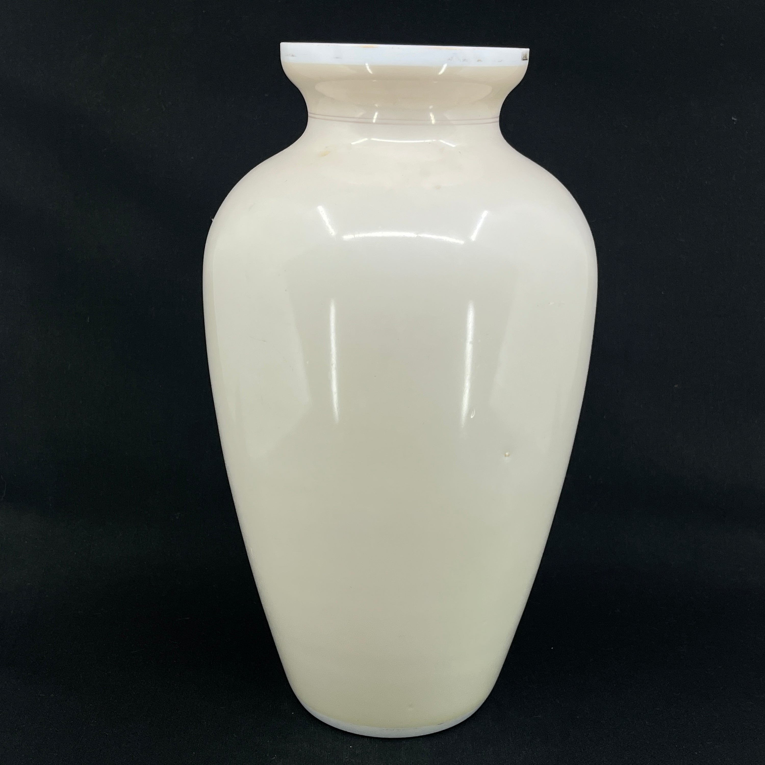 Kleine bemalte Vase von Fyens Glassworks