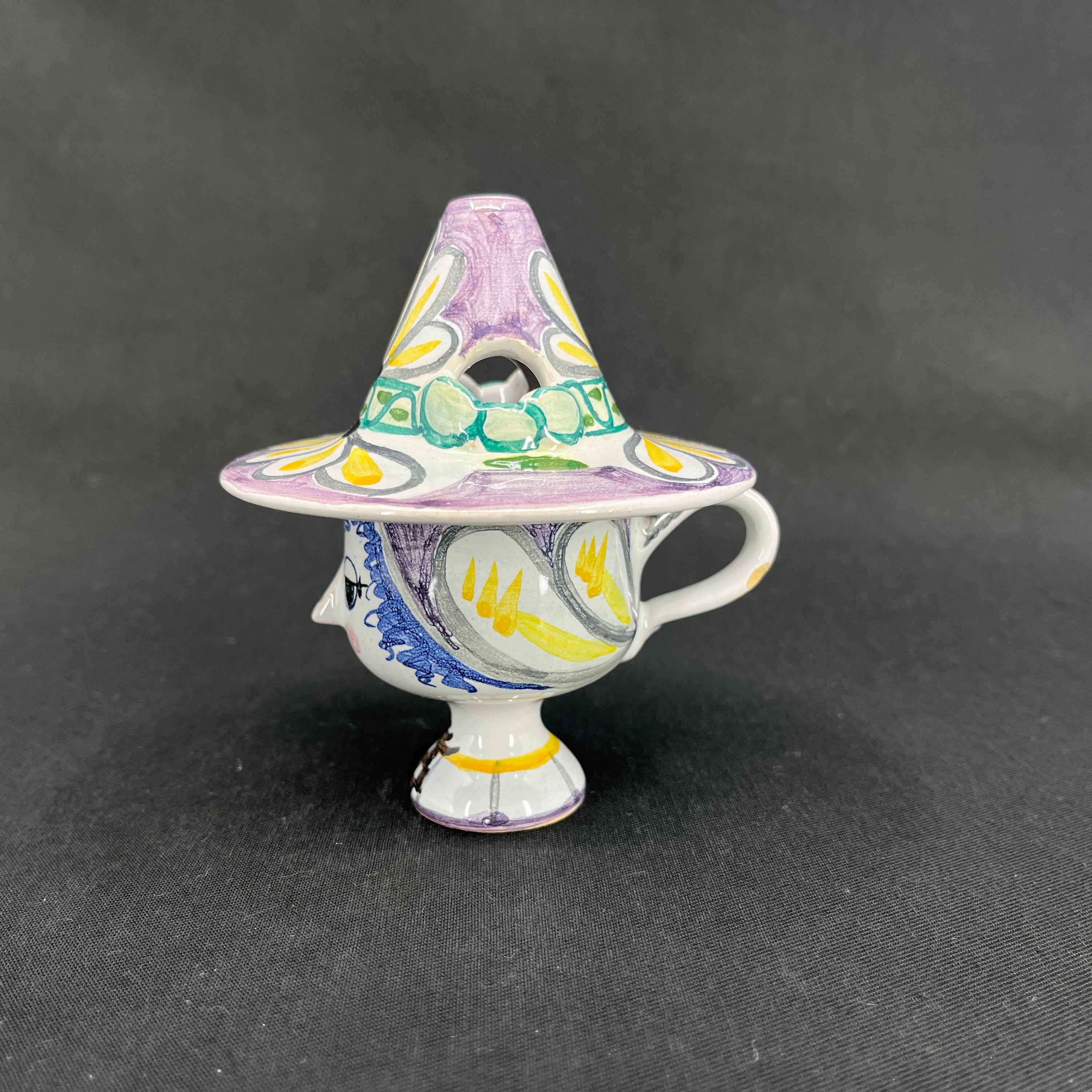 Lilla Bjørn Wiinblad figur med hat
