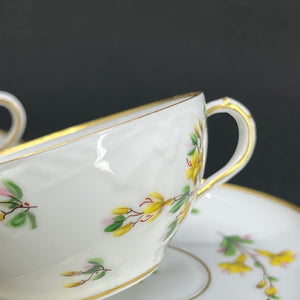 2 Royal Copenhagen Gul Berberis kopper