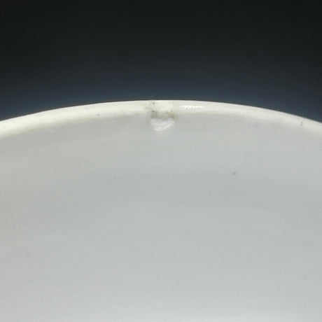 Musselmalet Riflet ovalt fad, 33 cm.
