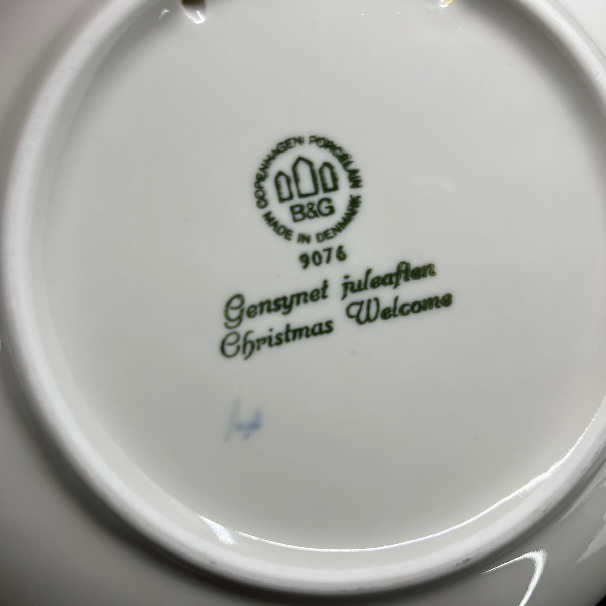 Bing & Grøndahl Christmas plate 1976