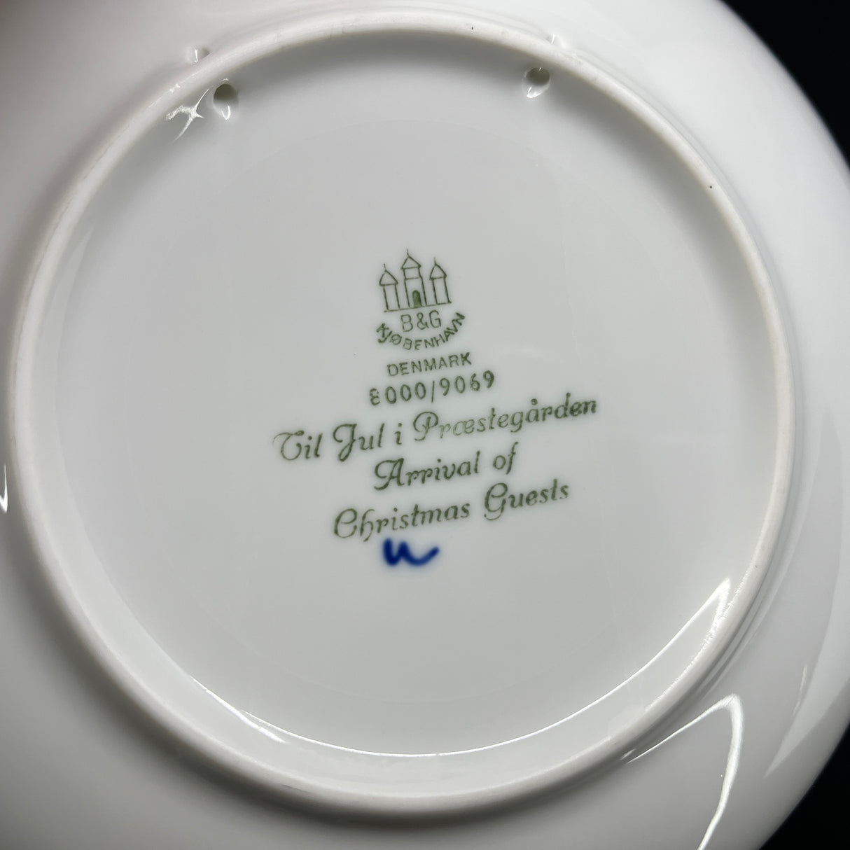 Bing & Grøndahl Christmas plate 1969
