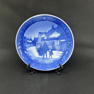 Royal Copenhagen Christmas plate 1980
