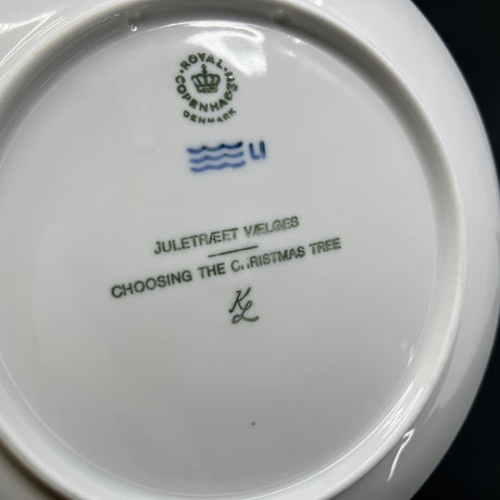 Royal Copenhagen juleplatte 1979