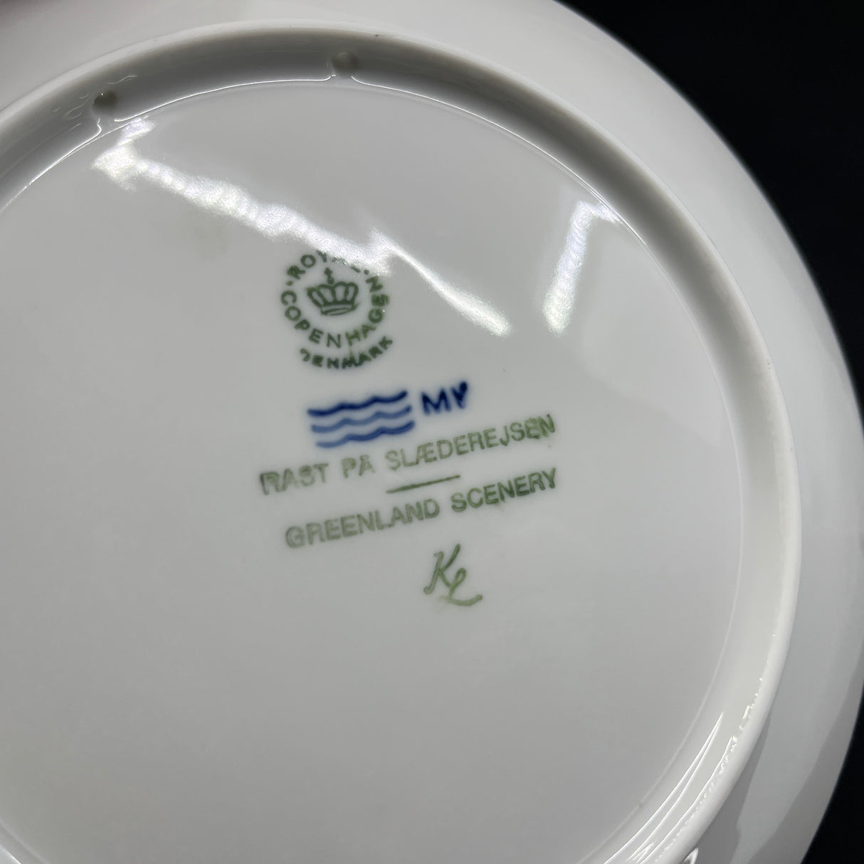 Royal Copenhagen juleplatte 1978