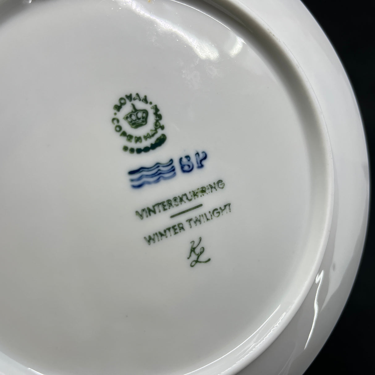 Royal Copenhagen Christmas plate 1974