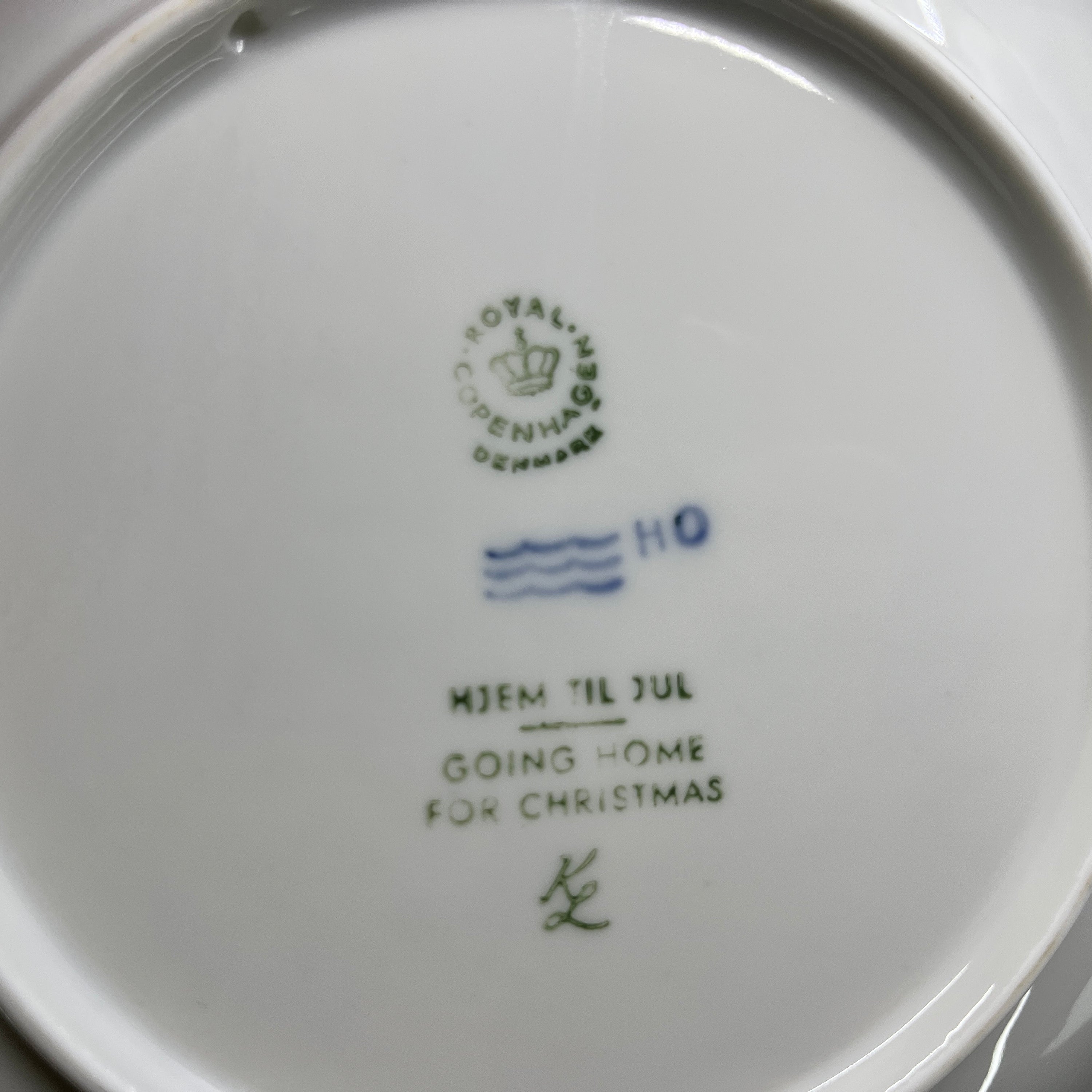 Royal Copenhagen Christmas plate 1973