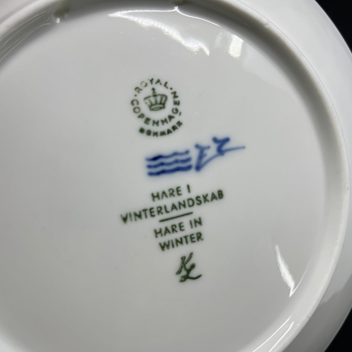 Royal Copenhagen juleplatte 1971