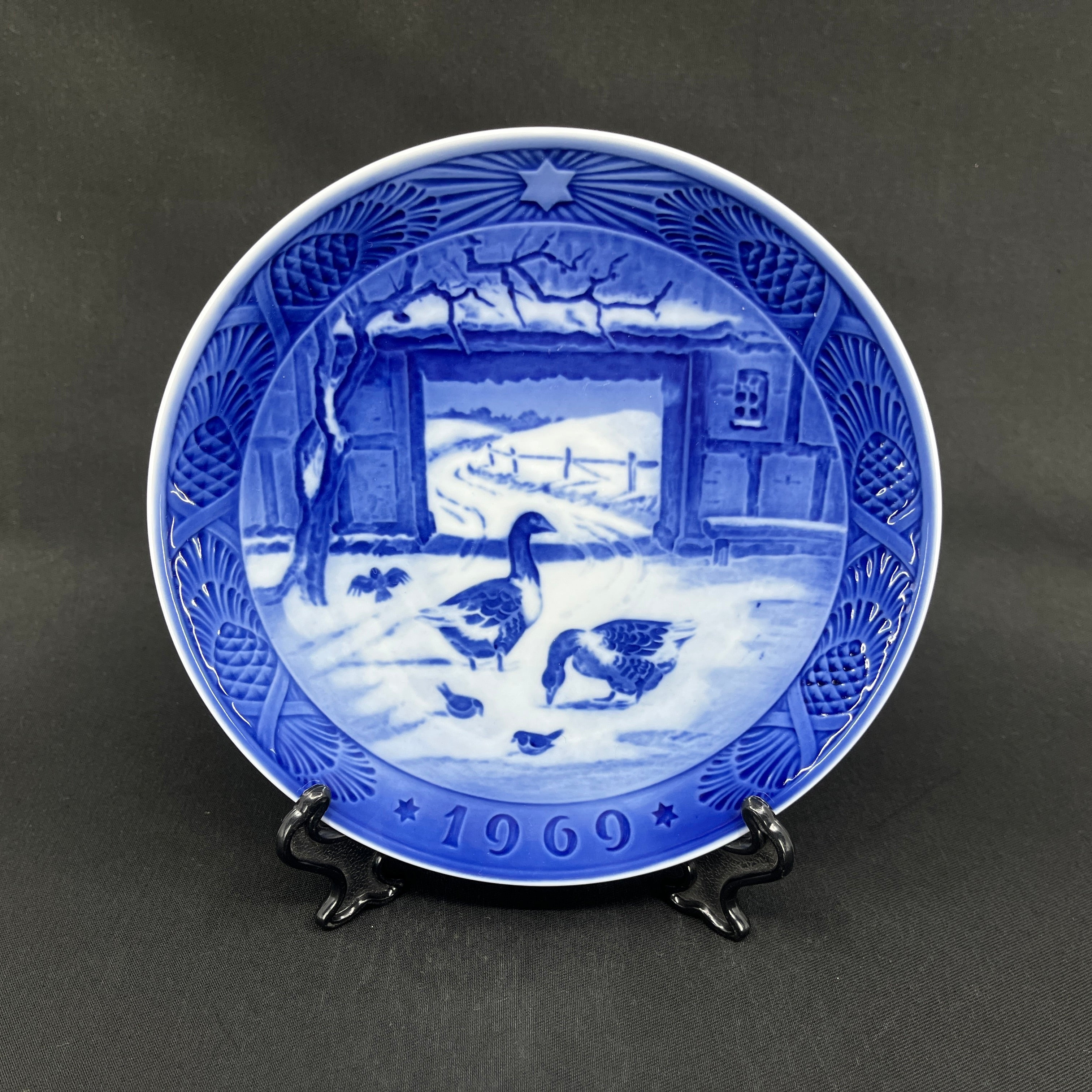 Royal Copenhagen juleplatte 1969