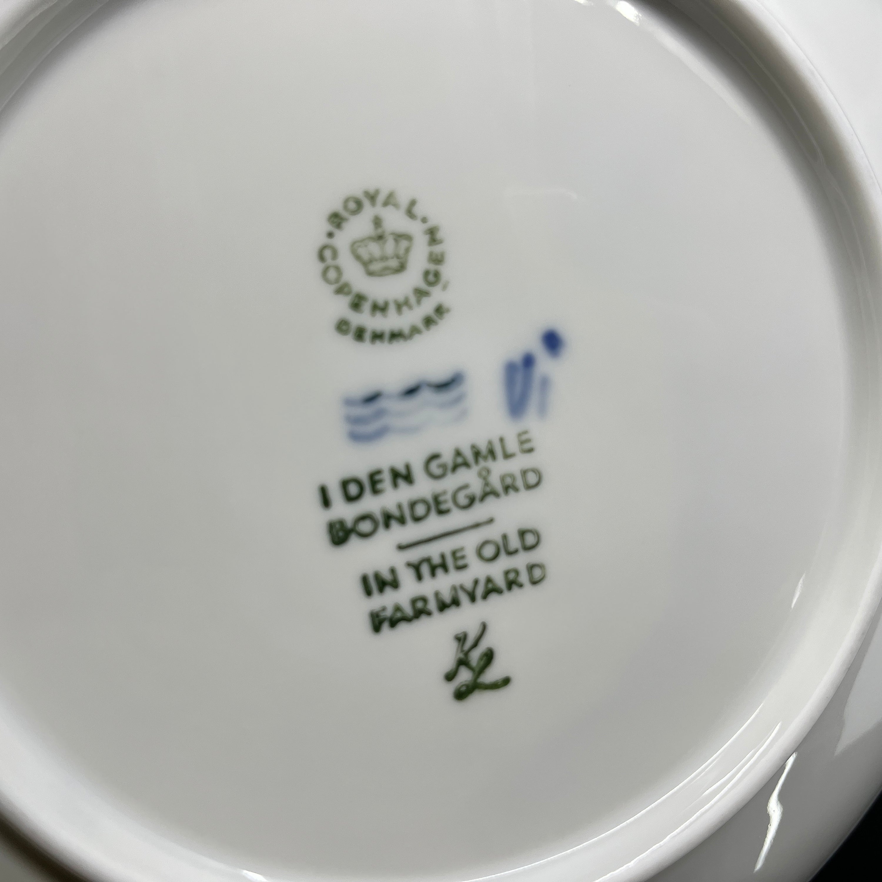 Royal Copenhagen juleplatte 1969