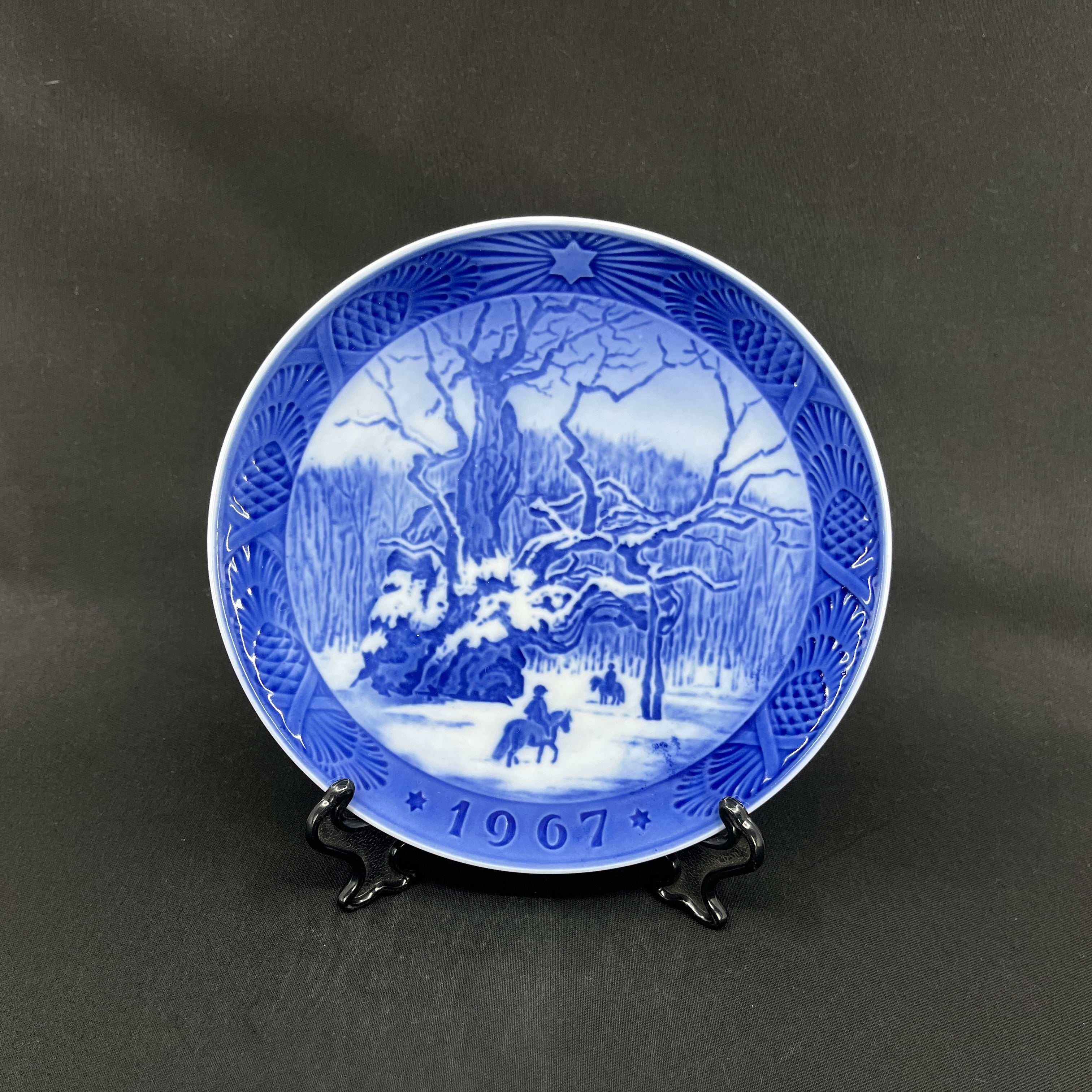 Royal Copenhagen juleplatte 1967