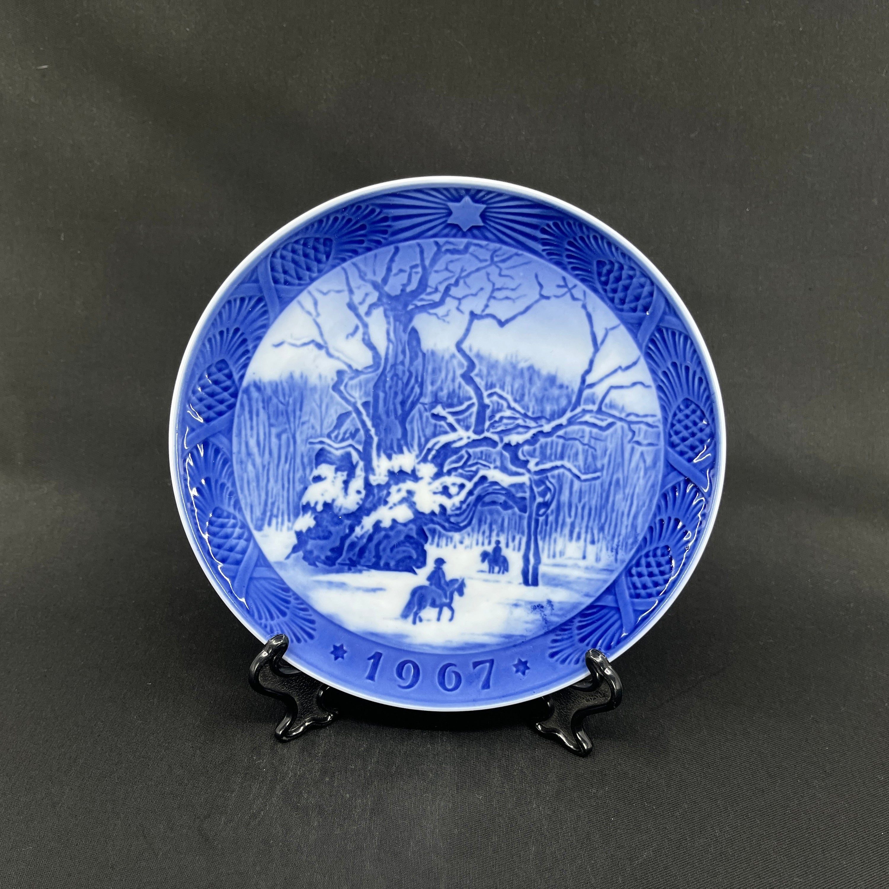Royal Copenhagen juleplatte 1967