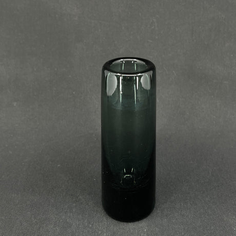 Rare Holmegaard cylindrical vase, 12 cm.