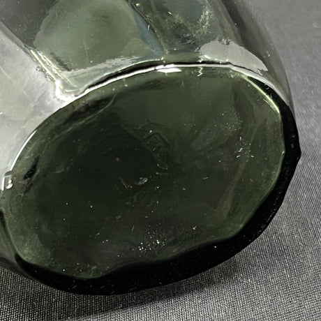 Grey green hyacinth glass from Kastrup Glassworks