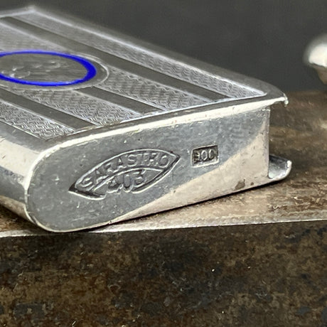 Silver and enamel tinderbox