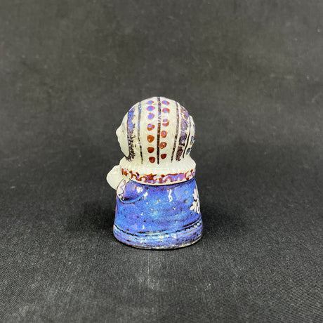 Pepper shaker by Doreen Middelboe for Royal Copenhagen – blue
