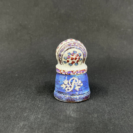 Pepper shaker by Doreen Middelboe for Royal Copenhagen – blue