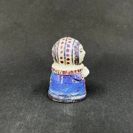 Pepper shaker by Doreen Middelboe for Royal Copenhagen – blue