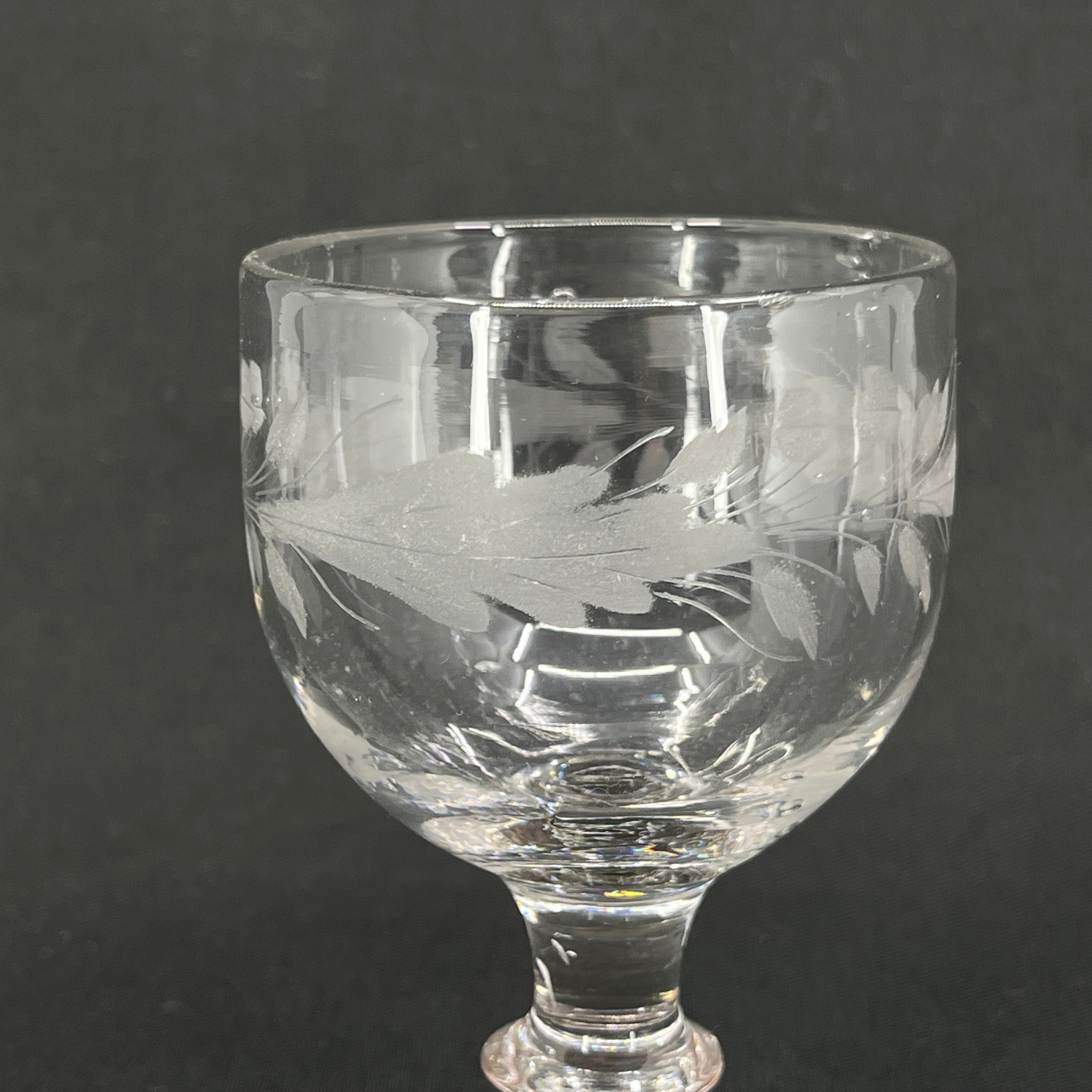 Tysk egeløvsglas fra 1880’erne