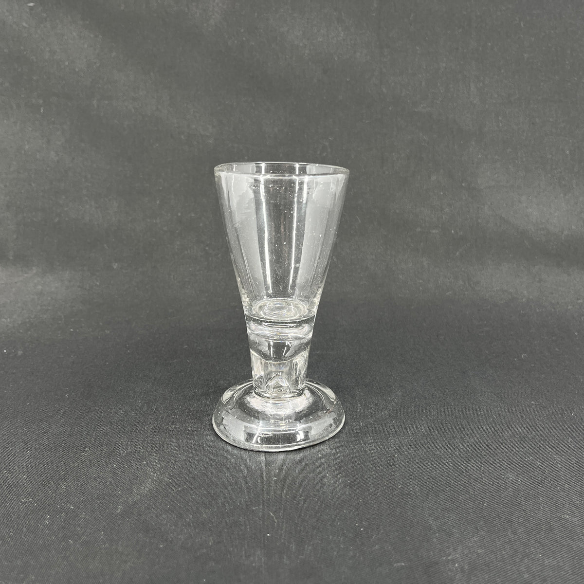 Frimurerglas med luftperle, 12 cm.