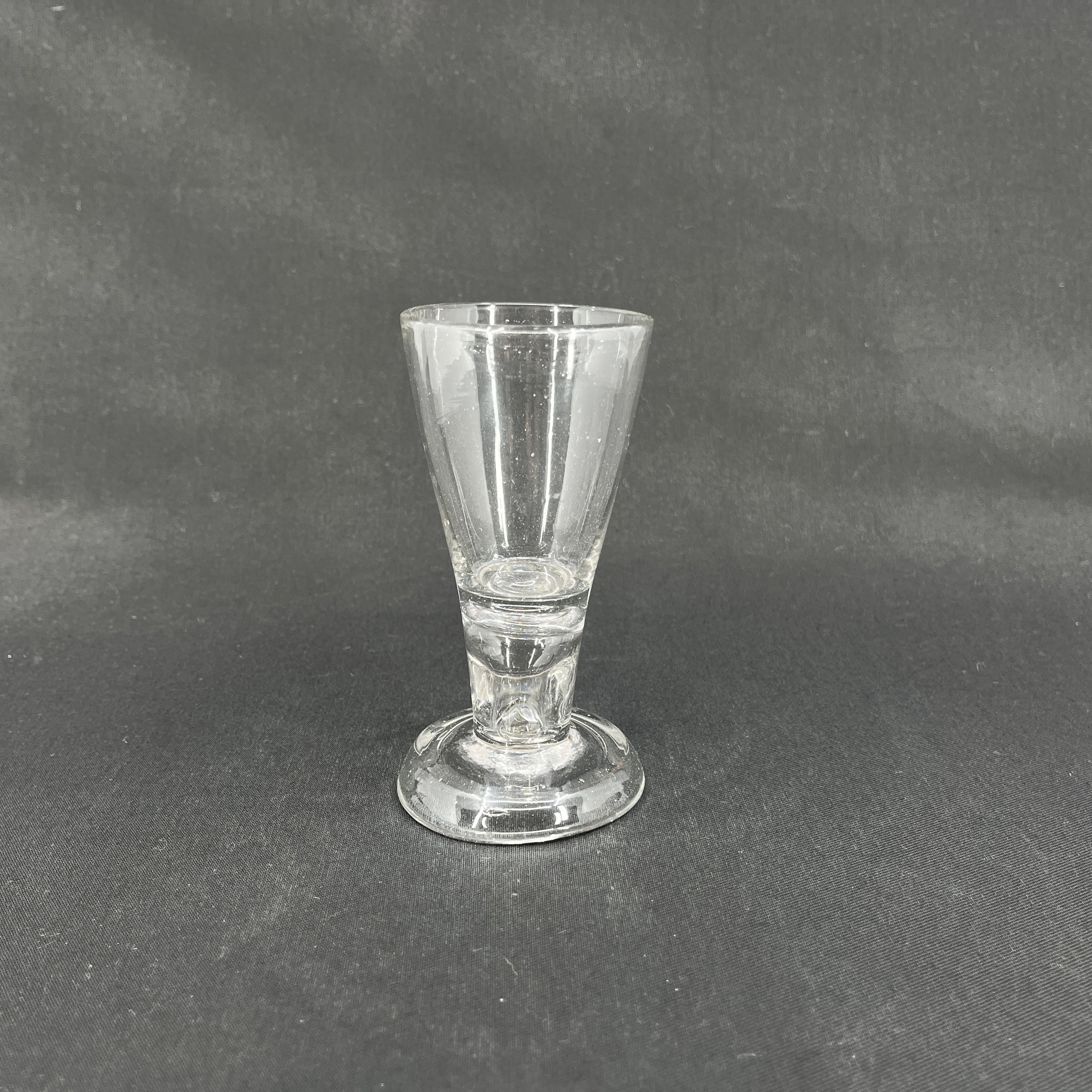 Frimurerglas med luftperle, 12 cm.