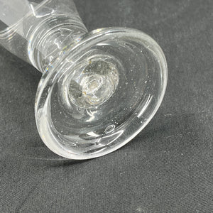 Frimurerglas med luftperle, 12 cm.