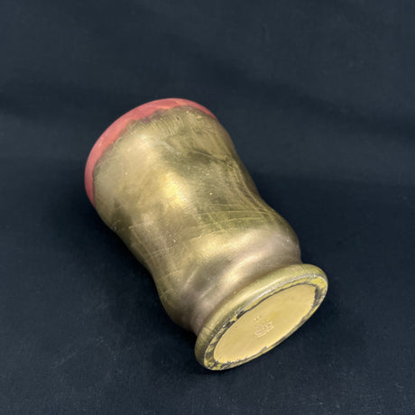 Vase from Ipsen's Widow with gold glaze