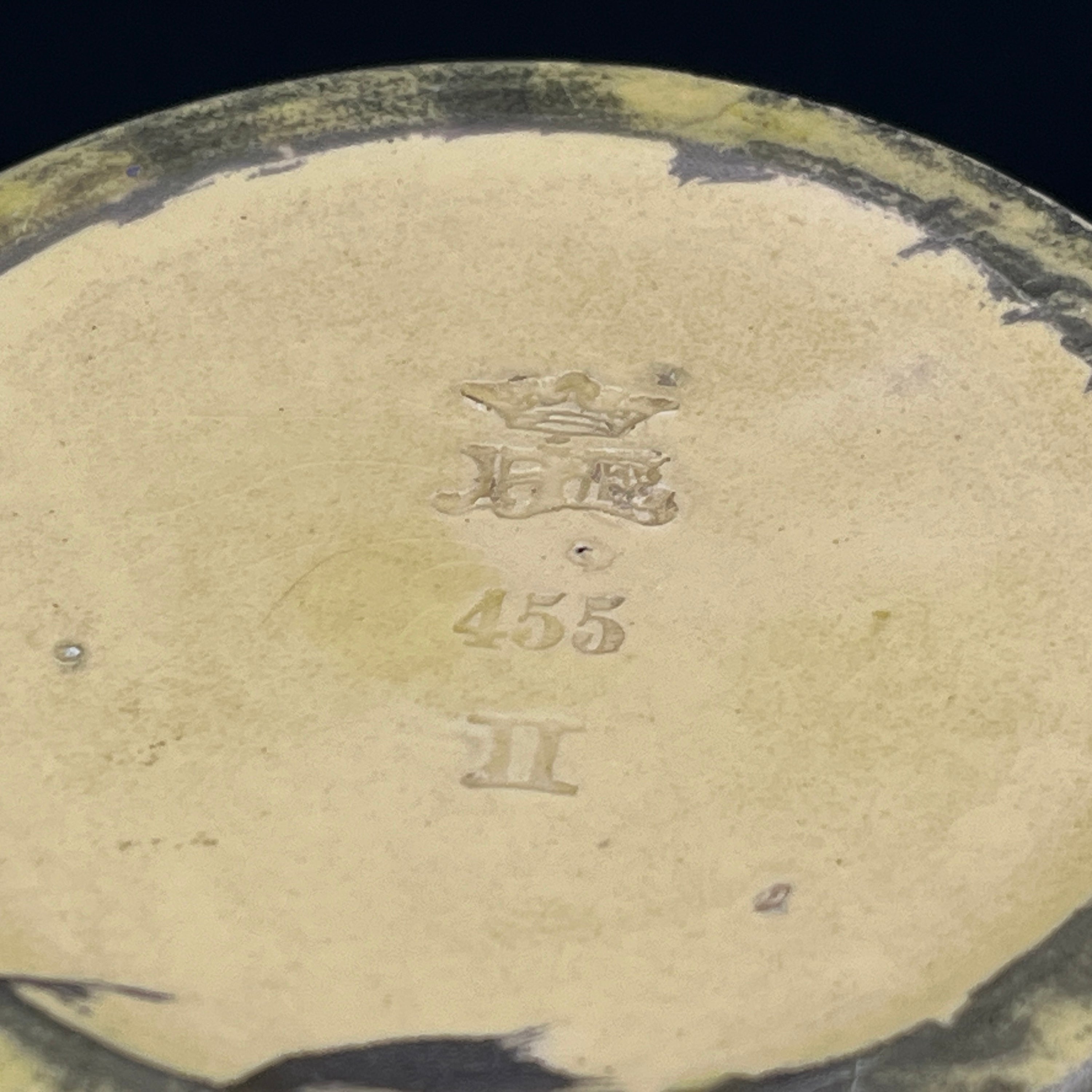 Vase from Ipsen's Widow with gold glaze