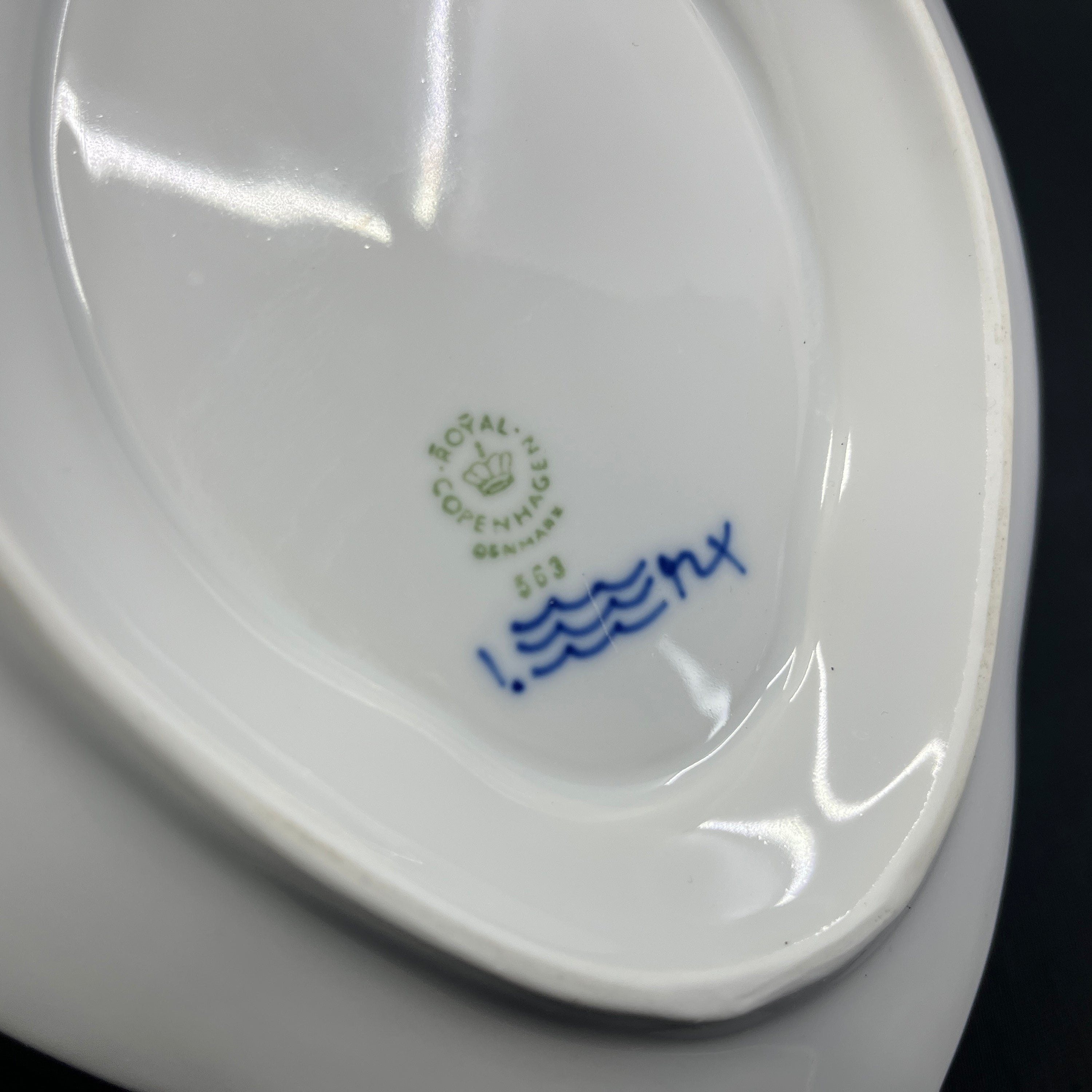 Princess gravy boat from Royal Copenhagen
