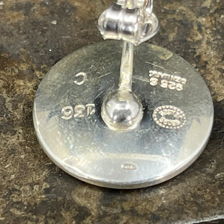 Georg Jensen øreringe, No. 136.