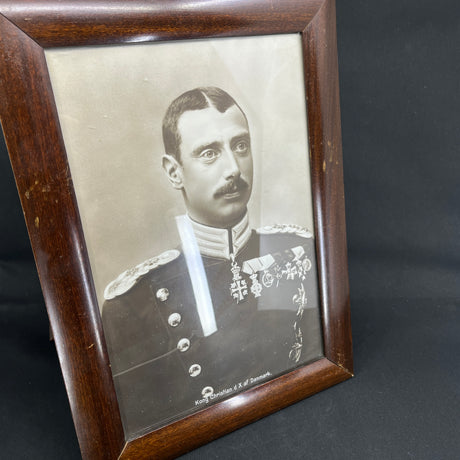 Kongelige portrætter - Christian d. 10 og Dronning Alexandrine