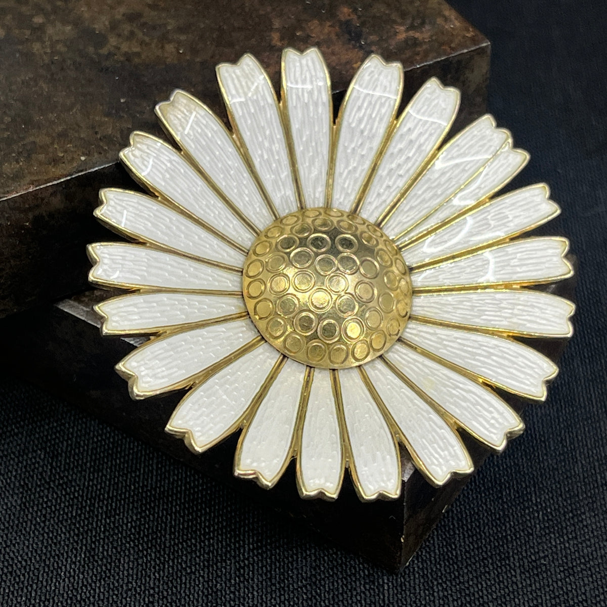 Original Anton Michelsen Marguerite brooch