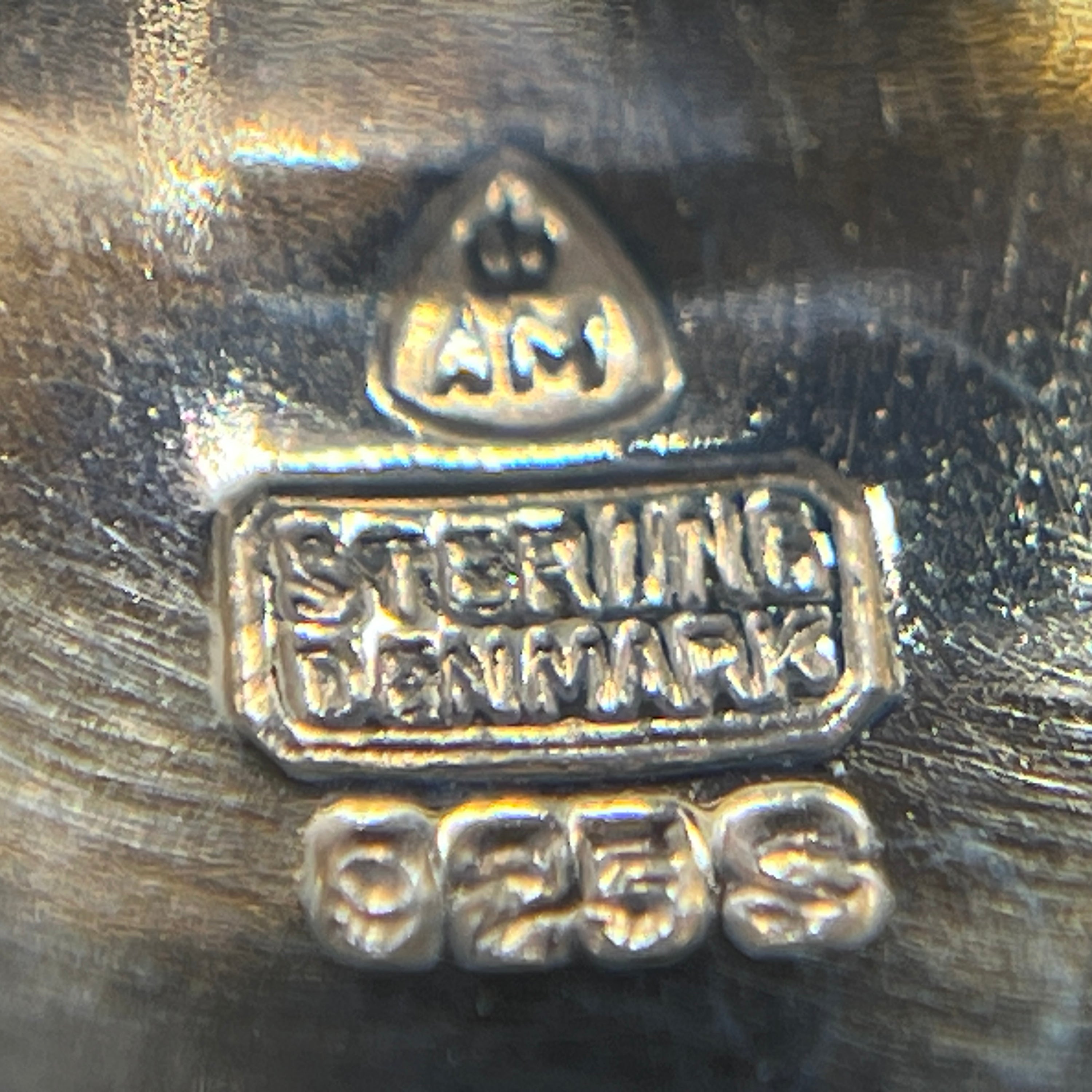 Anton Michelsen marguerite broche - 4,2 cm.