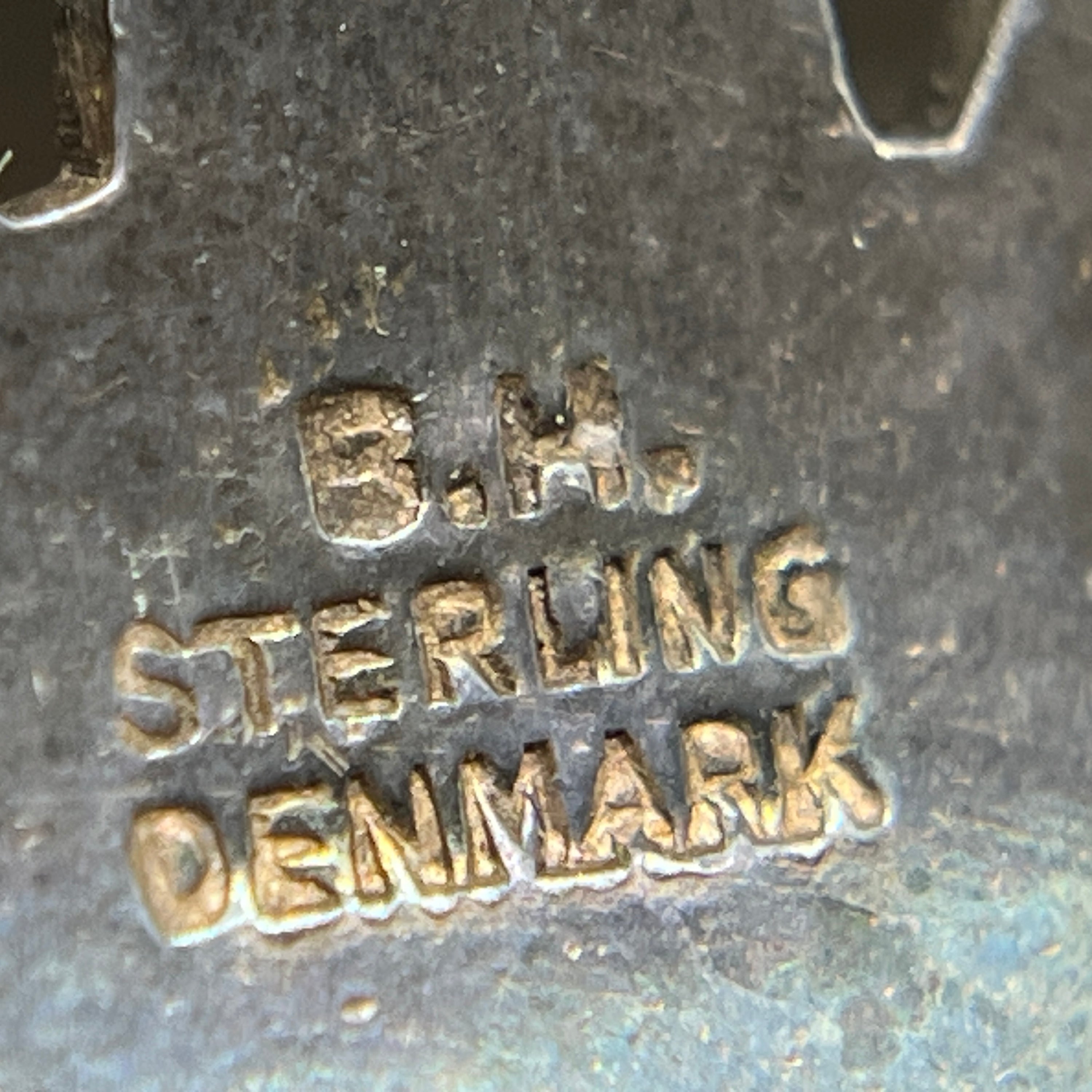 Grøn Marguerit broche - Bernhard Hertz